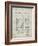 Tennis Hopper Patent-Cole Borders-Framed Art Print