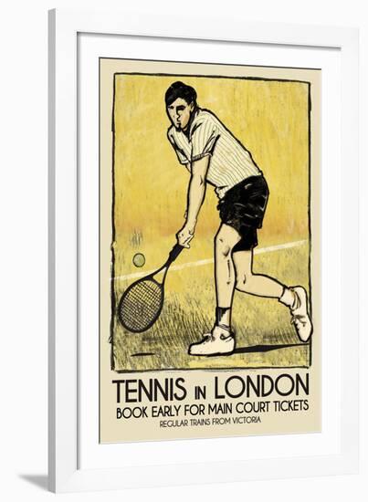 Tennis in London-The Vintage Collection-Framed Giclee Print