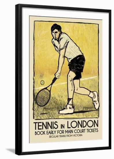 Tennis in London-The Vintage Collection-Framed Giclee Print