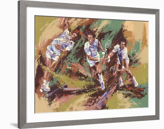 Tennis Legends-Wayland Moore-Framed Premium Edition