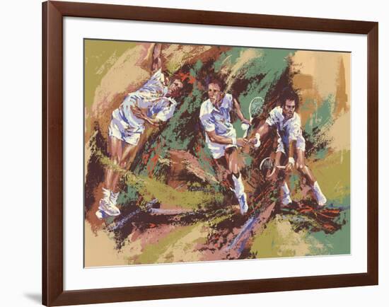 Tennis Legends-Wayland Moore-Framed Premium Edition