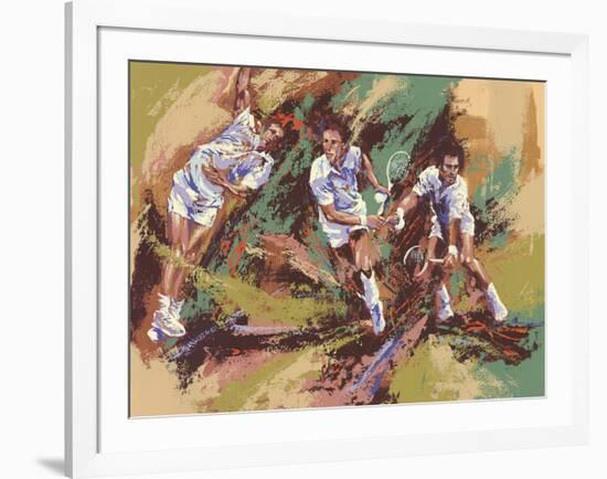 Tennis Legends-Wayland Moore-Framed Premium Edition