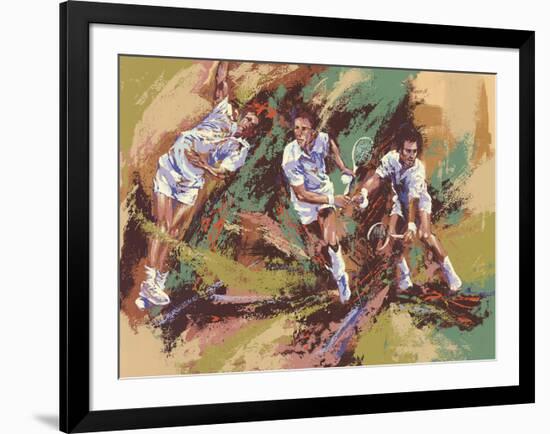 Tennis Legends-Wayland Moore-Framed Premium Edition