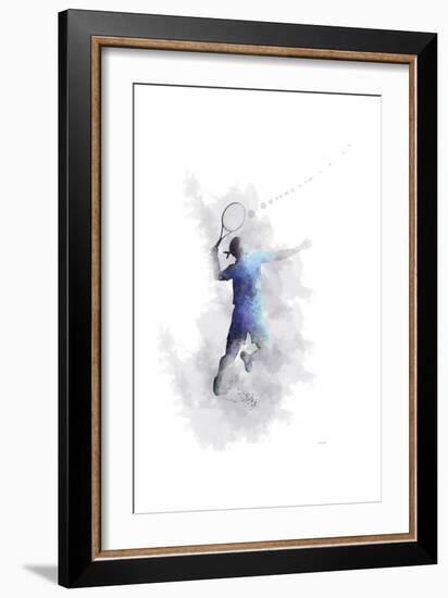 Tennis Player 1-Marlene Watson-Framed Giclee Print