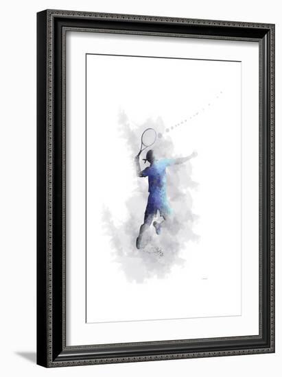 Tennis Player 1-Marlene Watson-Framed Giclee Print