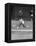 Tennis Player Althea Gibson in Action on Court During Match-Thomas D^ Mcavoy-Framed Premier Image Canvas