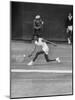 Tennis Player Althea Gibson in Action on Court During Match-Thomas D^ Mcavoy-Mounted Premium Photographic Print