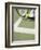 Tennis Player on Court-Tom Grill-Framed Photographic Print