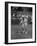 Tennis Player Pierre Pellizza in Action-null-Framed Photographic Print