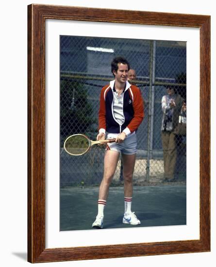 Tennis Pro John Mcenroe-David Mcgough-Framed Premium Photographic Print