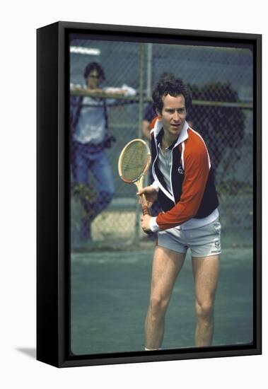 Tennis Pro John McEnroe-David Mcgough-Framed Premier Image Canvas