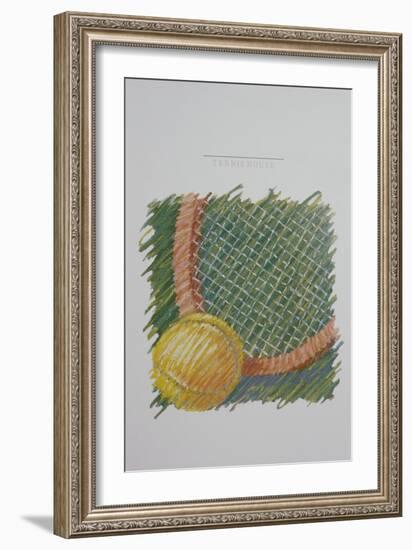 Tennis Racquet-Patti Mollica-Framed Giclee Print