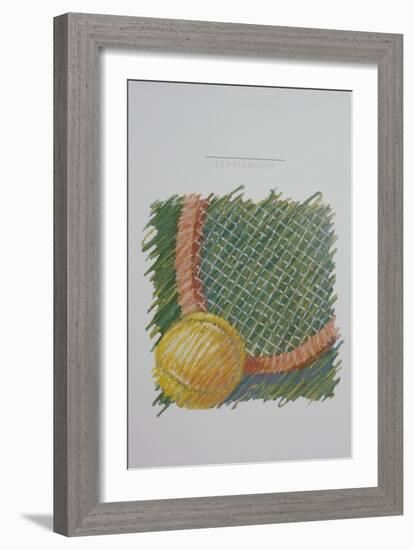 Tennis Racquet-Patti Mollica-Framed Giclee Print