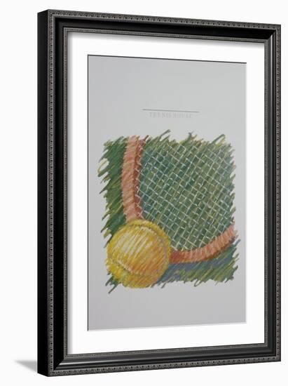 Tennis Racquet-Patti Mollica-Framed Giclee Print