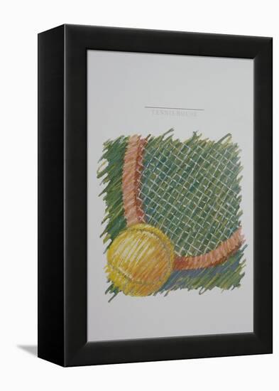 Tennis Racquet-Patti Mollica-Framed Premier Image Canvas