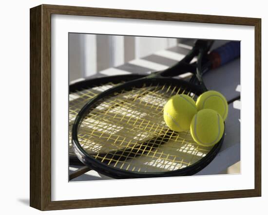 Tennis Still Life-null-Framed Photographic Print