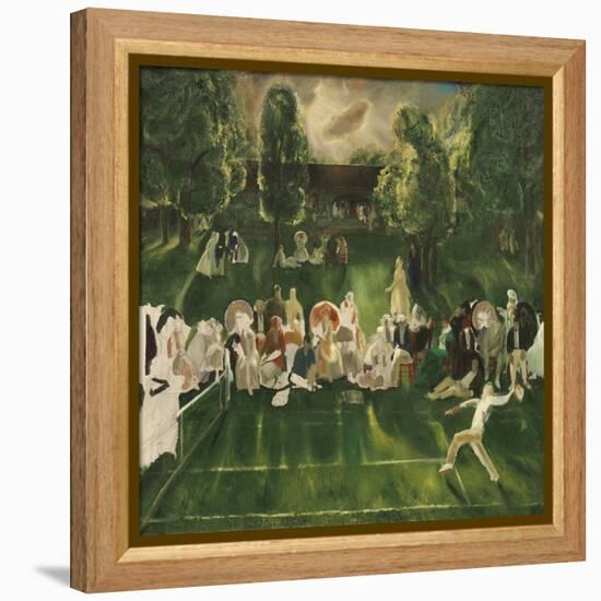 Tennis Tournament, 1920-George Bellows-Framed Stretched Canvas
