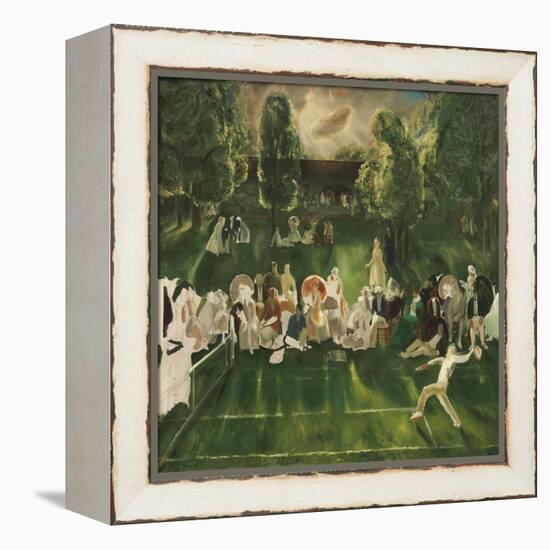 Tennis Tournament, 1920-George Bellows-Framed Stretched Canvas