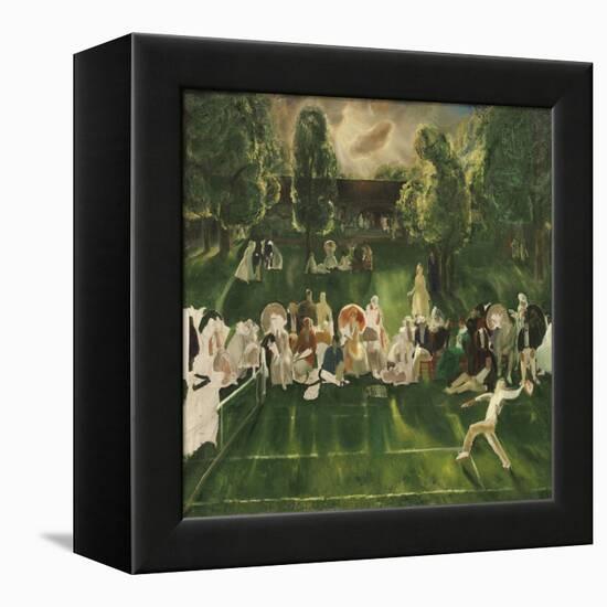 Tennis Tournament, 1920-George Bellows-Framed Stretched Canvas