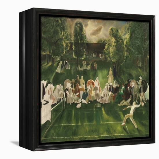 Tennis Tournament, 1920-George Bellows-Framed Stretched Canvas