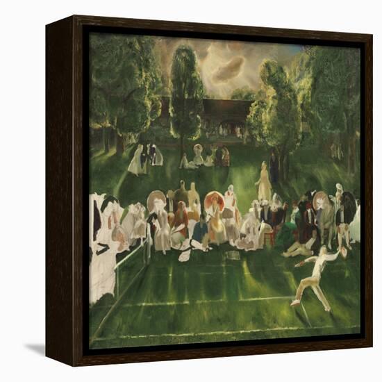 Tennis Tournament, 1920-George Bellows-Framed Stretched Canvas