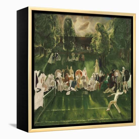 Tennis Tournament, 1920-George Bellows-Framed Stretched Canvas