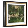 Tennis Tournament, 1920-George Bellows-Framed Art Print