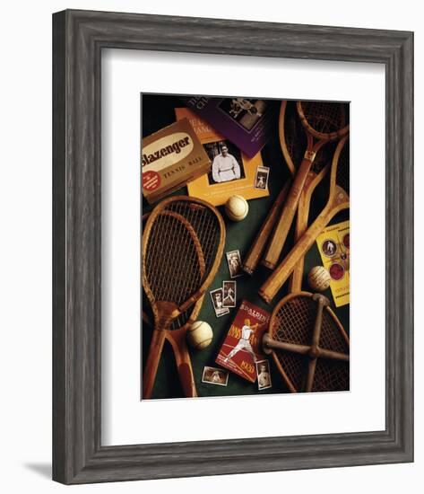 Tennis-Michael Harrison-Framed Art Print