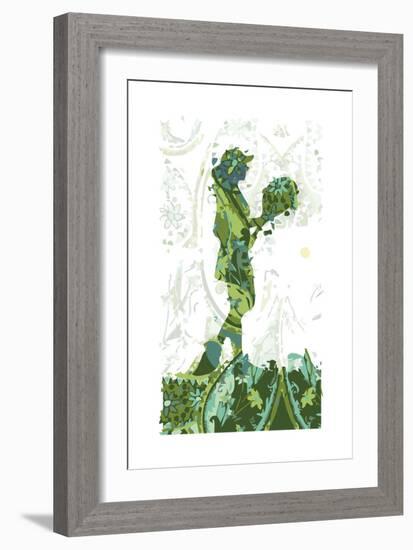 Tennis-Teofilo Olivieri-Framed Giclee Print