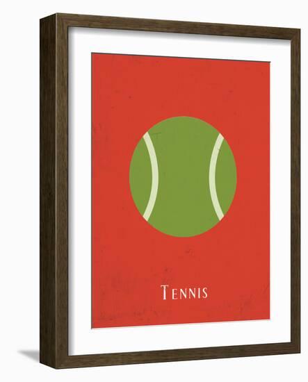 Tennis-null-Framed Art Print