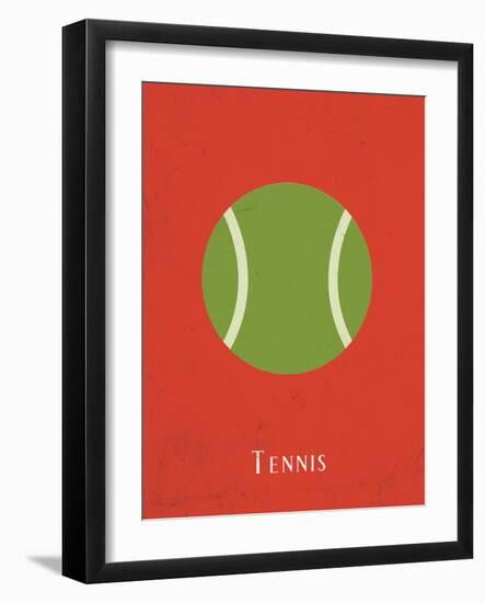 Tennis-null-Framed Art Print