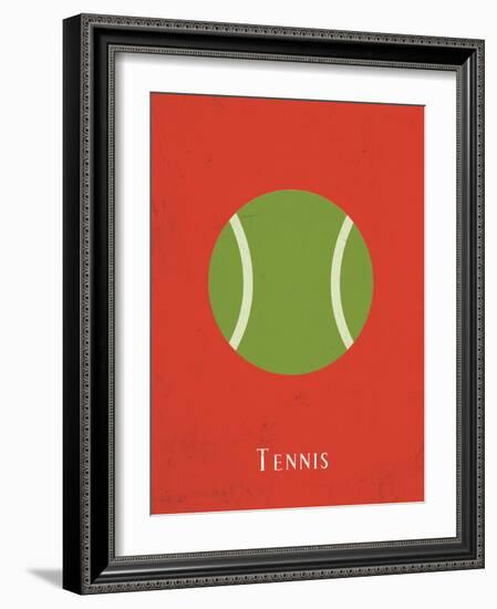 Tennis-null-Framed Art Print