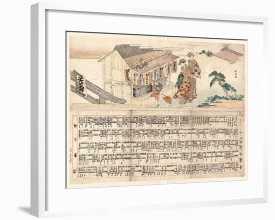 Tennogu No Chozuba-Teisai Hokuba-Framed Giclee Print