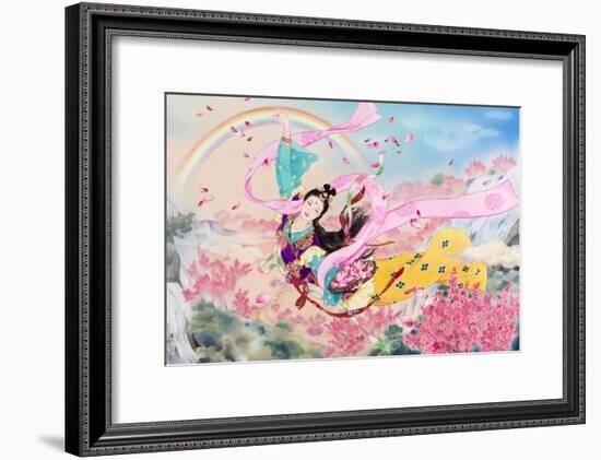 Tennyo-Haruyo Morita-Framed Art Print