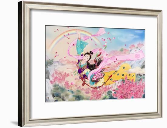 Tennyo-Haruyo Morita-Framed Art Print