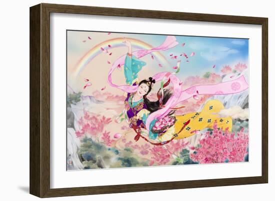 Tennyo-Haruyo Morita-Framed Art Print