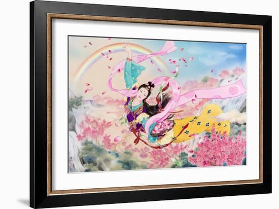 Tennyo-Haruyo Morita-Framed Art Print