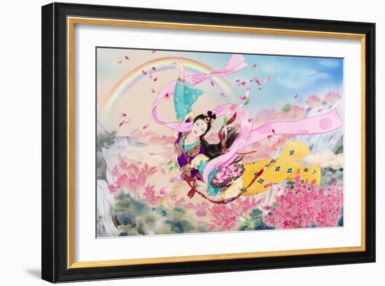 Tennyo-Haruyo Morita-Framed Art Print