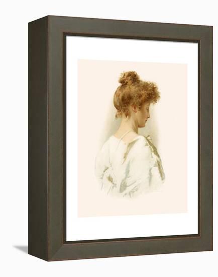 Tennyson's Madeline-Marcus Stone-Framed Premier Image Canvas