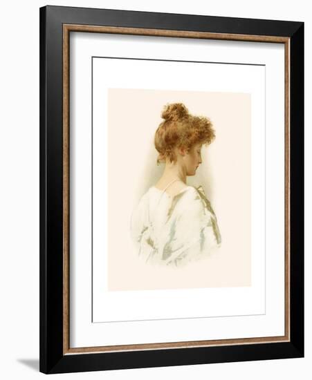 Tennyson's Madeline-Marcus Stone-Framed Giclee Print