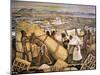 Tenochtitlan (Mexico City)-Diego Rivera-Mounted Giclee Print