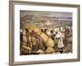 Tenochtitlan (Mexico City)-Diego Rivera-Framed Giclee Print