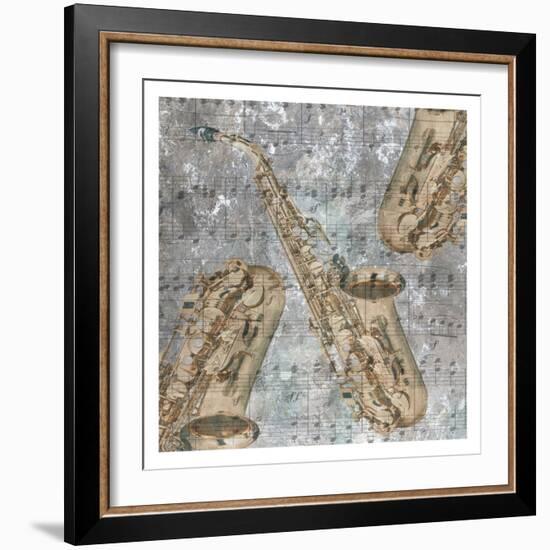 Tenor And Alto-Sheldon Lewis-Framed Art Print