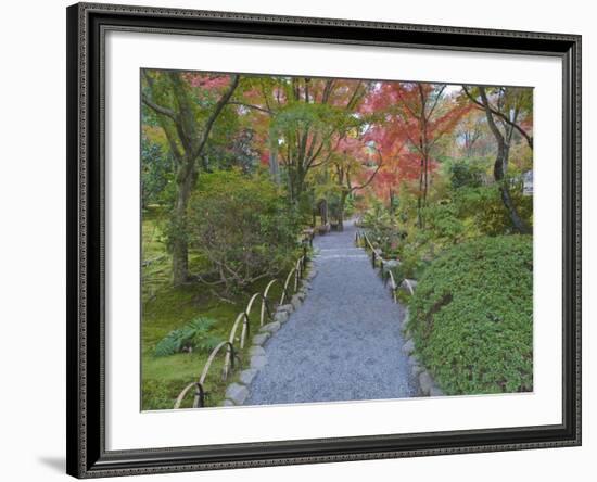 Tenryuji Temple Garden, Sagano, Arashiyama, Kyoto, Japan-Rob Tilley-Framed Photographic Print