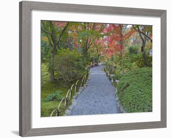 Tenryuji Temple Garden, Sagano, Arashiyama, Kyoto, Japan-Rob Tilley-Framed Photographic Print