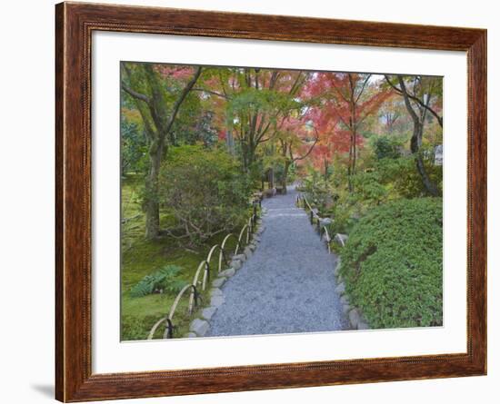 Tenryuji Temple Garden, Sagano, Arashiyama, Kyoto, Japan-Rob Tilley-Framed Photographic Print