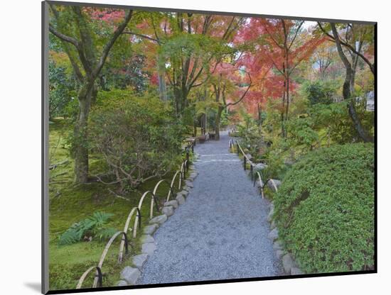 Tenryuji Temple Garden, Sagano, Arashiyama, Kyoto, Japan-Rob Tilley-Mounted Photographic Print