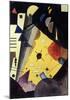 Tension in Height (No text)-Wassily Kandinsky-Mounted Lithograph