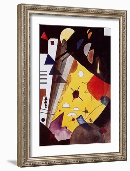 Tension in Height-Wassily Kandinsky-Framed Art Print