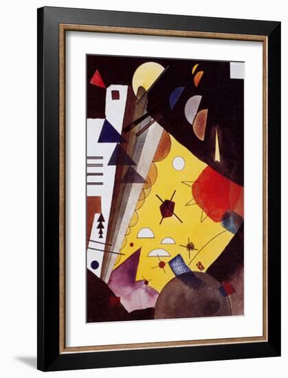 Tension in Height-Wassily Kandinsky-Framed Art Print